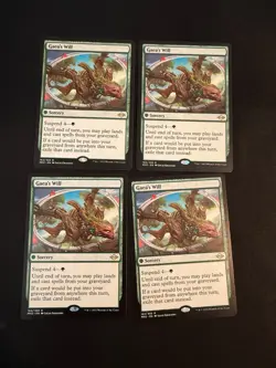 x4 Gaea's Will [Modern Horizons 2] 4x Magic MTG Cards LP - Image 1