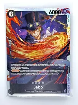 2025 Sabo #PRB02-014 Super Rare SR The Best Vol. 2 English One Piece TCG Card - Image 1