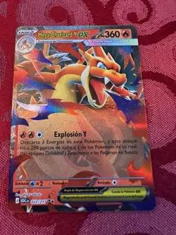 Mega Charizard Y ex 022/217 Me: Ascended Heroes Holo Pokemon Card Spanish - Image 1