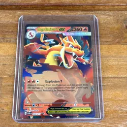 Mega Charizard Y EX 022/217 ASC: 360 HP Stage 2 Fire Pokemon Card - Image 1