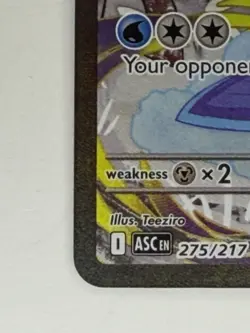 Pokemon Mega Froslass EX Foil Rare 275/217 ASC EN Water Stage 1 Card English - Image 5