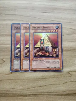 Yu-Gi-Oh! - Pyramid Turtle 3X - Complete Playset Of Cards - Image 1