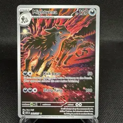 Mightyena 243/217 IR NM Pokemon Card ME Ascended Heroes - Image 1