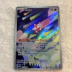 Pokemon Card - Minior Paradox Rift 201/182 Illustration Rare - Image 1