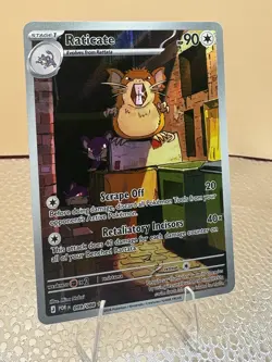 Raticate 099/088 Full Art Secret Rare Pokemon Card Perfect Order NM - Image 2