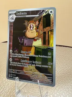 Raticate 099/088 Full Art Secret Rare Pokemon Card Perfect Order NM - Image 4
