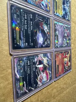 Pokemon EX GX Holo Lot (6 Cards) Darkrai Yveltal Ampharos Thundurus - Image 3