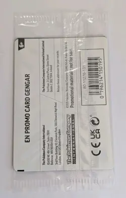 Pokemon Gengar GameStop Exclusive Promo Holo Card 050/088 English 2026 - Image 2