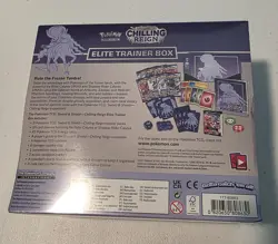 Pokemon Sword & Shield Chilling Reign 133 cards Elite Trainer Box Factory Sealed - Image 3