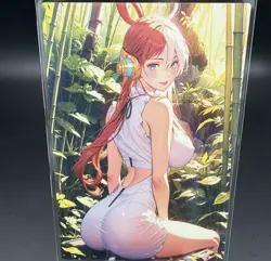 Uta One Piece Anime Waifu Card Doujin ACG Goddess Holo - Image 1