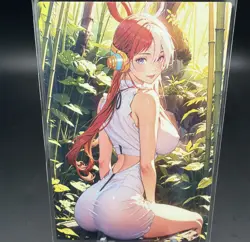 Uta One Piece Anime Waifu Card Doujin ACG Goddess Holo - Image 2