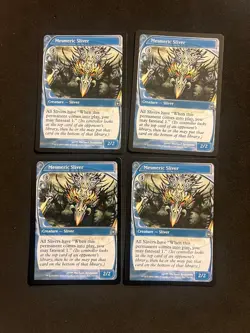 x4 Mesmeric Sliver [Future Sight] Magic MTG Cards LP - Image 1