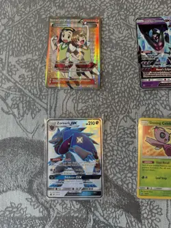 HIGH END Pokemon TCG 4 Card Lot - Shining Celebi, Zoroark GX, - Image 2
