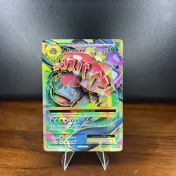 Mega Venusaur EX Nm Front -Mp Evolutions 2016 Ultra Rare Pokemon Card #100/108 - Image 1