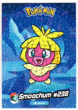 POKEMON - CRYSTAL CARD COLLECTION * SMOOCHUM #238 - CRACKED ICE HOLO - Image 1