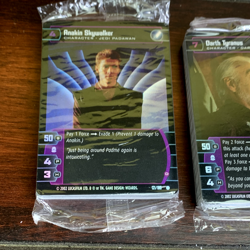 Star Wars Trading Card Game Attack of the Clones Starter Set Parts 2002 - Image 3