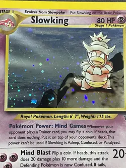 Slowking - 14/111 - Pokemon Neo Genesis Unlimited Holo Rare Card WOTC NM - Image 2