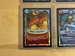 Silver Foil Lot of 4 Skylanders Battlecast TCG Cards - Image 4