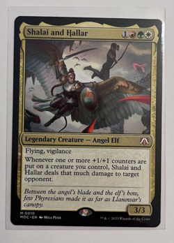 MTG – March of the Machine – Shalai and Hallar - Mythic 0010 - Image 1