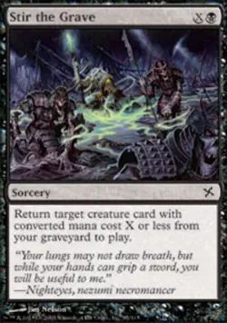 Stir the Grave - Lightly Played, English - Betrayers of Kamigawa - Image 1