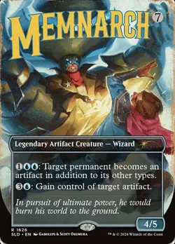 NM-Mint, English MTG Foil Memnarch (1626) - Rainbow Foil Secret Lair Drop Series - Image 1