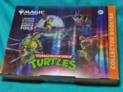 Tmnt Collector Booster Pack Magic The Gathering Teenage Mutant Ninja Turtles MTG - Image 1