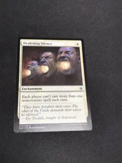 Deafening Silence Throne of Eldraine Regular - Image 1