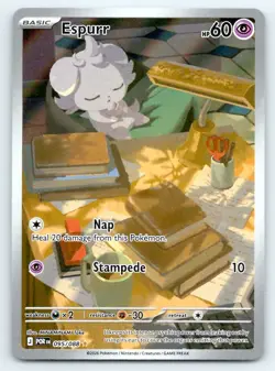 MTG Espurr Holo Illustration Rare ME03: Perfect Order (POR) 095/088 NM Magic - Image 1