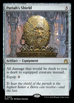 x1 Pariah's Shield R MTG Ravnica Remastered M/NM, English - Image 1