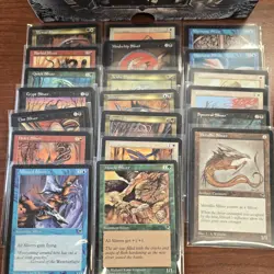 80 VINTAGE ONLY Slivers MTG Magic The Gathering OLD School COMMON and UNCOMMON - Image 1