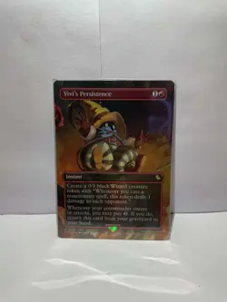 Vivi's Persistence (Borderless) Commander: Final Fantasy Foil - Image 1
