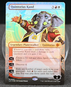 ✨ Foil Quintorius, Kand (0307) | Extended Art | The Lost Caverns of Ixalan | MTG - Image 1