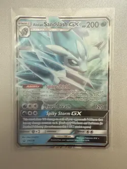 Pokemon TCG Alolan Sandslash GX SM236 Sun & Moon Promo MP - Image 1