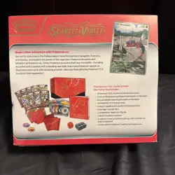 Pokemon TGC Scarlet and Violet Elite Trainer Box ETB Koraidon NEW FACTORY SEALED - Image 2