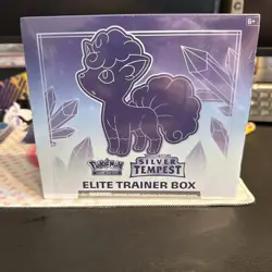 Pokemon TCG: Sword & Shield - Silver Tempest ETB Elite Trainer Box New Sealed - Image 1