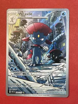 Weavile 228/217 - 2026 Ascended Heroes Illustration Rare Holo Pokemon Card NM - Image 1