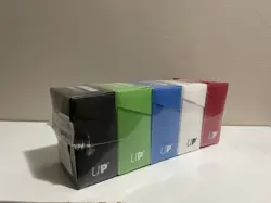 Ultra Pro Set Of 5 Light Color-Magic Pokemon YuGiOh Sports Card Deck Box - Image 2