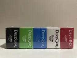 Ultra Pro Set Of 5 Light Color-Magic Pokemon YuGiOh Sports Card Deck Box - Image 3