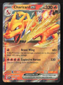 Charizard ex - Promo Holo SVP 161 NM Pokemon TCG - Image 1