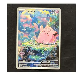 Pokemon TCG Perfect Order Clefairy Full Art Rare 094/088 Holo Basic Psychic 2026 - Image 1