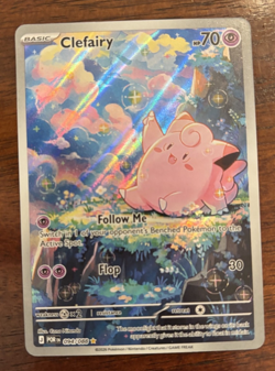 Pokemon Clefairy 094/088 Illustration Rare IR Me03 Perfect Order Holo - Image 1