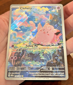 Pokemon Clefairy 094/088 Illustration Rare IR Me03 Perfect Order Holo - Image 2