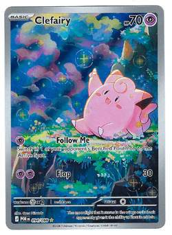 Pokemon Clefairy 094/088 Illustration Rare IR Me03 Perfect Order Holo - Image 4