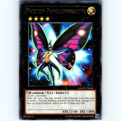 Yugioh Photon Papilloperative GAOV-EN044 Unlimited Silver Foil Rare - NM 💎 - Image 1
