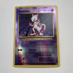 Pokemon Mewtwo 51/108 Evolutions Reverse Holo Rare Basic 130 HP English - Image 1