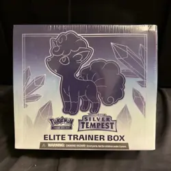 Sealed Pokemon Center Silver Tempest Elite Trainer Box SWSH12 ETB - Image 1