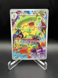 Ludicolo 095/094 Illustration Rare ME: Phantasmal Flames Pokemon TCG NM - Image 1