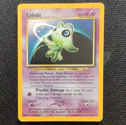 Pokemon TCG Celebi 03/64 Neo Revelation Holo Rare 50 HP Basic Unlimited - Image 1