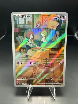Pokemon Ralts Illustration Rare SV01: Scarlet & Violet Base Set 211/198 - Image 1