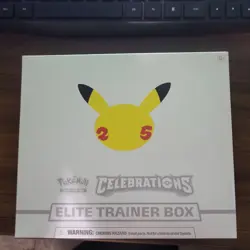 Pokemon TCG: 25th Anniversary Celebrations Elite Trainer Box (2021) 820650809439 - Image 1